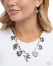Load image into Gallery viewer, Sparrow Social Silver Necklace