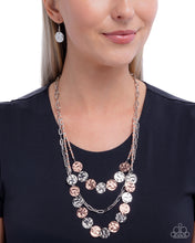 Load image into Gallery viewer, Decadent Discs Copper Necklace