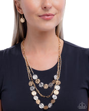 Load image into Gallery viewer, Decadent Discs Multi Necklace