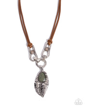 Load image into Gallery viewer, Fierce Feather Green Necklace