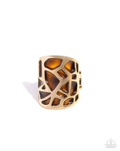 Load image into Gallery viewer, Kintsugi Moment Brown Ring