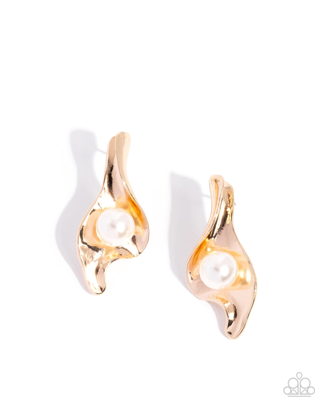 Adorably Audacious Gold Earrings