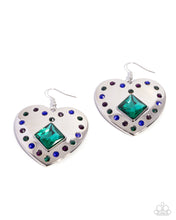 Load image into Gallery viewer, Lovely Lights GreenEarrings