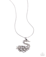 Load image into Gallery viewer, Swan Shimmer White Necklace