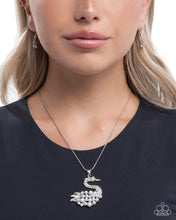Load image into Gallery viewer, Swan Shimmer White Necklace