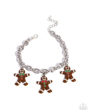 Load image into Gallery viewer, Gingerbread Glitz Brown Bracelet
