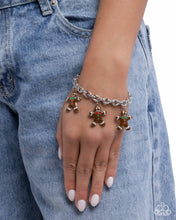 Load image into Gallery viewer, Gingerbread Glitz Brown Bracelet
