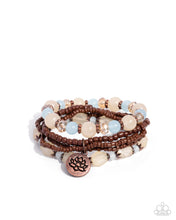 Load image into Gallery viewer, Lotus Moment Copper Bracelet