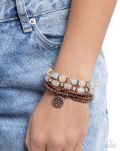 Load image into Gallery viewer, Lotus Moment Copper Bracelet