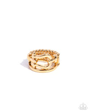 Load image into Gallery viewer, Eye-Catching Elegance Gold Ring
