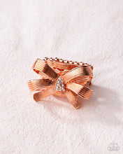 Load image into Gallery viewer, Gathered Glam Copper Ring