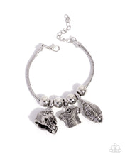 Load image into Gallery viewer, Part of the Team White Bracelet