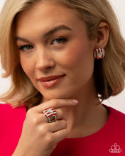 Load image into Gallery viewer, Smitten Stripes Multi Post Earrings