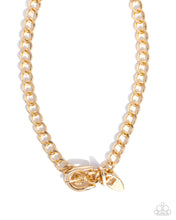 Load image into Gallery viewer, Bold Buckle Gold Necklace