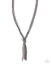 Load image into Gallery viewer, Twisted Tapestry Black Necklace