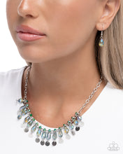 Load image into Gallery viewer, Glimpse of Glitz Green Necklace