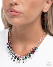 Load image into Gallery viewer, Glimpse of Glitz Red Necklace