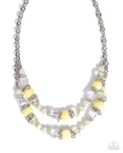Load image into Gallery viewer, Valiant Victorian Yellow Necklace