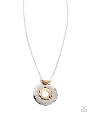 Mismatched Melody Silver Necklace