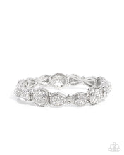 Load image into Gallery viewer, Self-Assured Shimmer White Bracelet