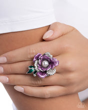 Load image into Gallery viewer, Petaled Wonder Purple Ring