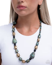 Load image into Gallery viewer, Passionate Patina Brass Necklace