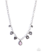 Load image into Gallery viewer, Flirtatious Framing Pink Necklace