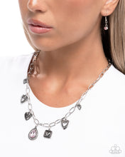 Load image into Gallery viewer, Flirtatious Framing Pink Necklace