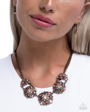 Load image into Gallery viewer, Woodland Waltz Brass Necklace
