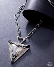 Load image into Gallery viewer, Triangular Trailblazer Black Necklace