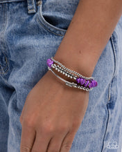Load image into Gallery viewer, Casually Chiseled Purple Bracelet