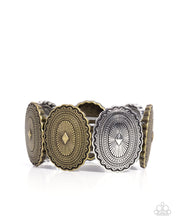 Load image into Gallery viewer, Tangible Tapestry Brass Bracelet