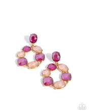 Load image into Gallery viewer, Suitable Shimmer Pink Earrings
