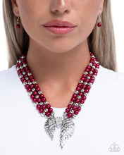Load image into Gallery viewer, Angelic Ardor Red Necklace