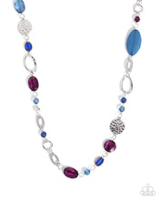 Load image into Gallery viewer, Celebratory Color Blue Necklace