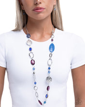 Load image into Gallery viewer, Celebratory Color Blue Necklace