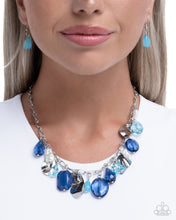 Load image into Gallery viewer, Eclectic Etude Blue Necklace
