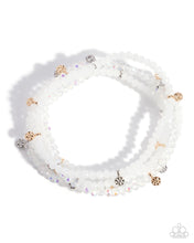 Load image into Gallery viewer, Scattered Sparkle White Bracelet
