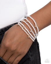 Load image into Gallery viewer, Scattered Sparkle White Bracelet
