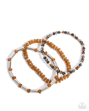 Load image into Gallery viewer, Flash of Fashion Brown Bracelet