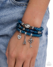 Load image into Gallery viewer, French Chic Blue Bracelet