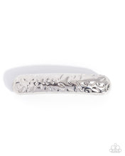 Load image into Gallery viewer, Embossed Ease Silver Barrette
