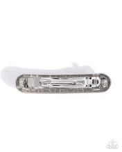 Load image into Gallery viewer, Embossed Ease Silver Barrette