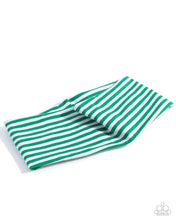 Load image into Gallery viewer, Striped Splendor Green Headband