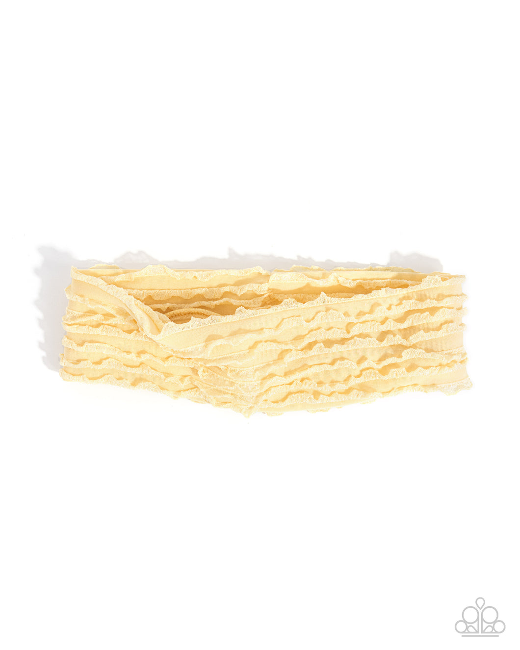 Textured Tutor Yellow Headband