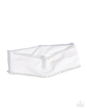 Load image into Gallery viewer, Pearl Prelude White Headband