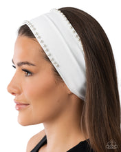 Load image into Gallery viewer, Pearl Prelude White Headband