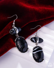 Load image into Gallery viewer, Basic Balance Black Earrings