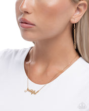 Load image into Gallery viewer, Grateful for You Gold Necklace