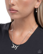 Load image into Gallery viewer, How Great Our Joy White Necklace